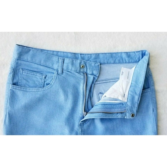 MARQUES ALMEIDA RUNWAY "SPRING BLUE LONDON CHIC" STRETCH JEANS $385 UK-10 / US-6 - Picture 6 of 12